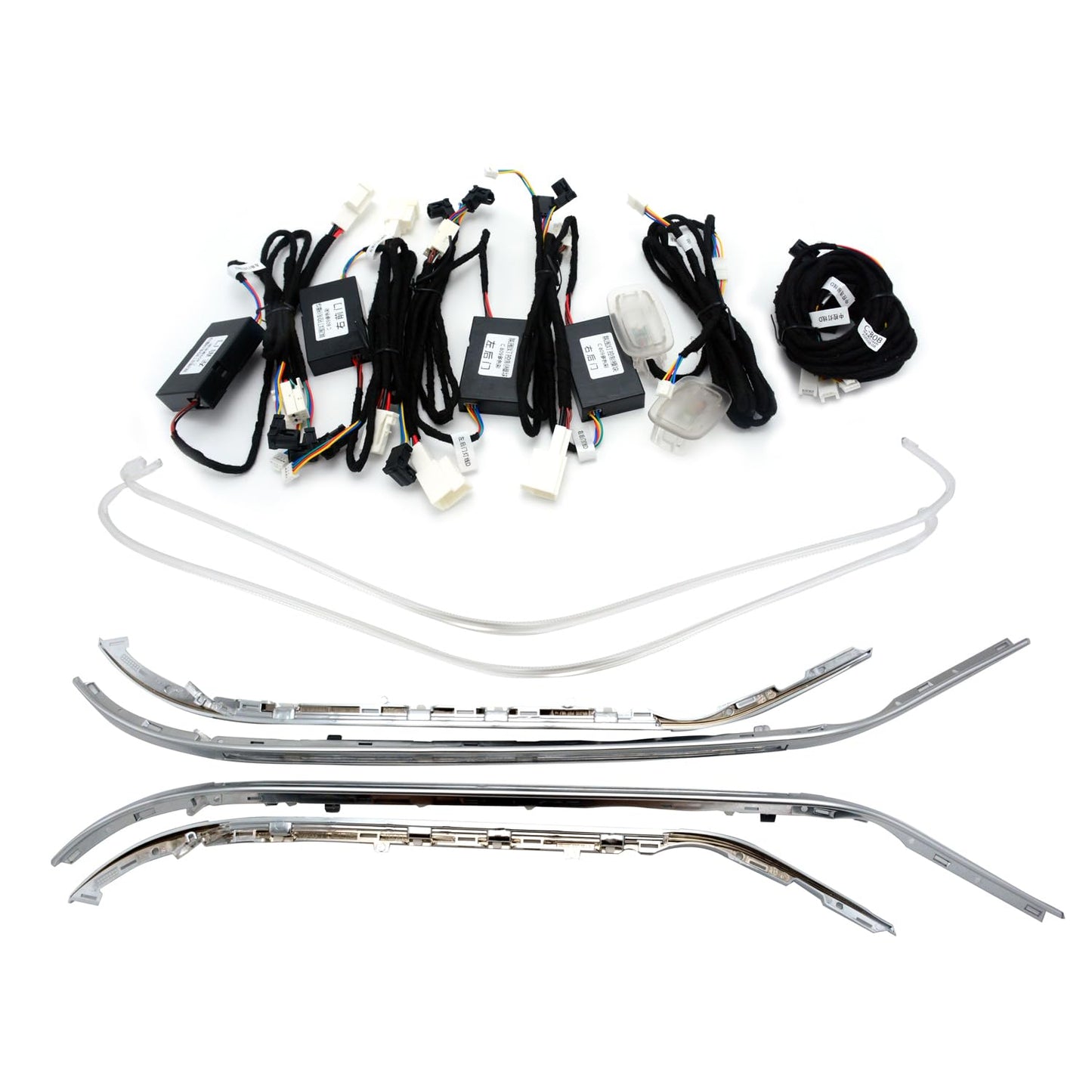 Full Package 7 Sets Interior Ambient LED Light Kit 64 Colors Replacement for Benz C Class W205 C200 C260 C300 C400 2015-2021year