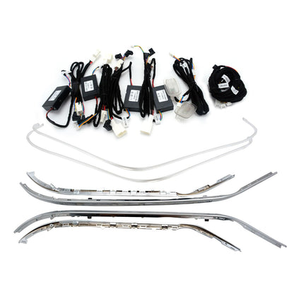 Full Package 7 Sets Interior Ambient LED Light Kit 64 Colors Replacement for Benz C Class W205 C200 C260 C300 C400 2015-2021year