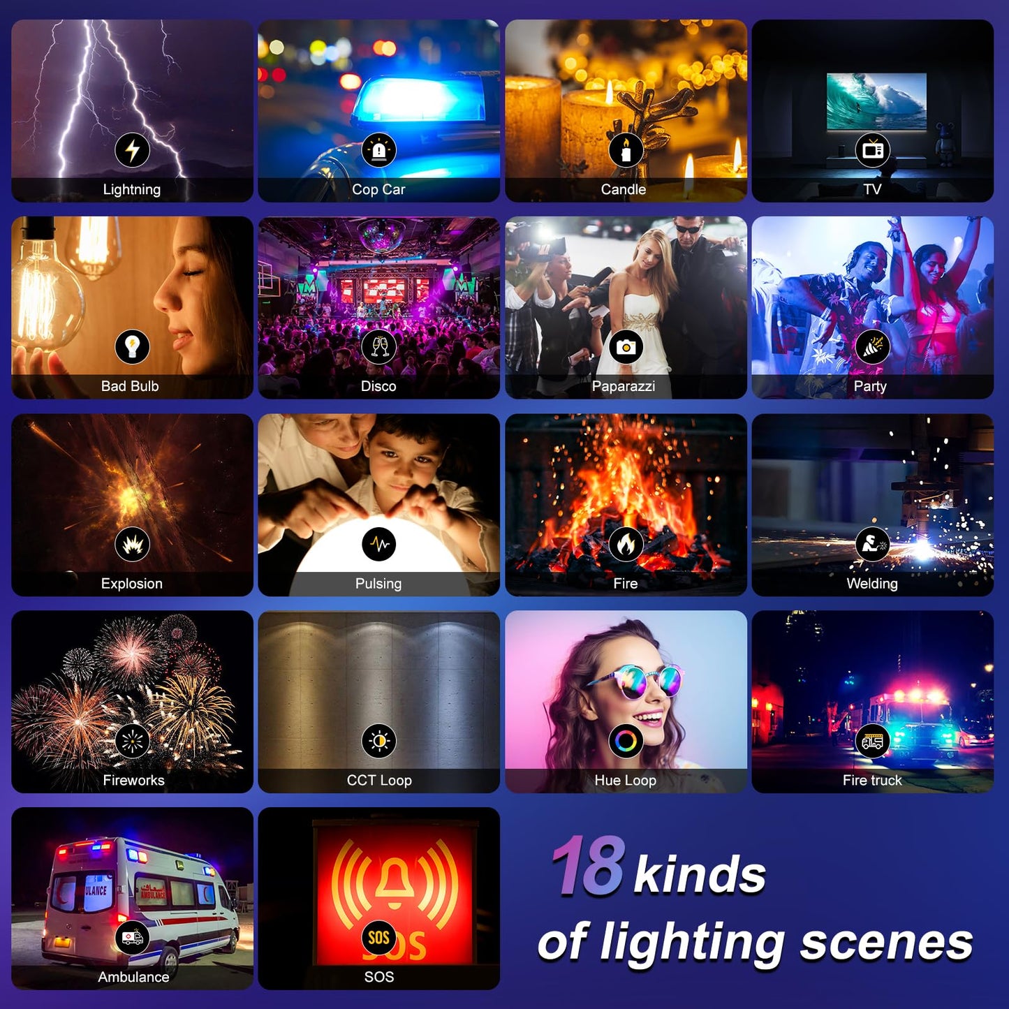 GVM 1000D RGB Led Video Light with 2 Softboxes, Photography Lighting Kit with Bluetooth Control, Full Color Video Lighting Kit with 18 Applicable Scenes, 2 Packs Led Light Panel for Video Shooting